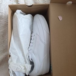 Mens white Vans