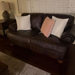 Leather Sofa 