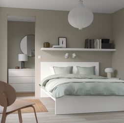 IKEA Full-Sized White Bed Frame