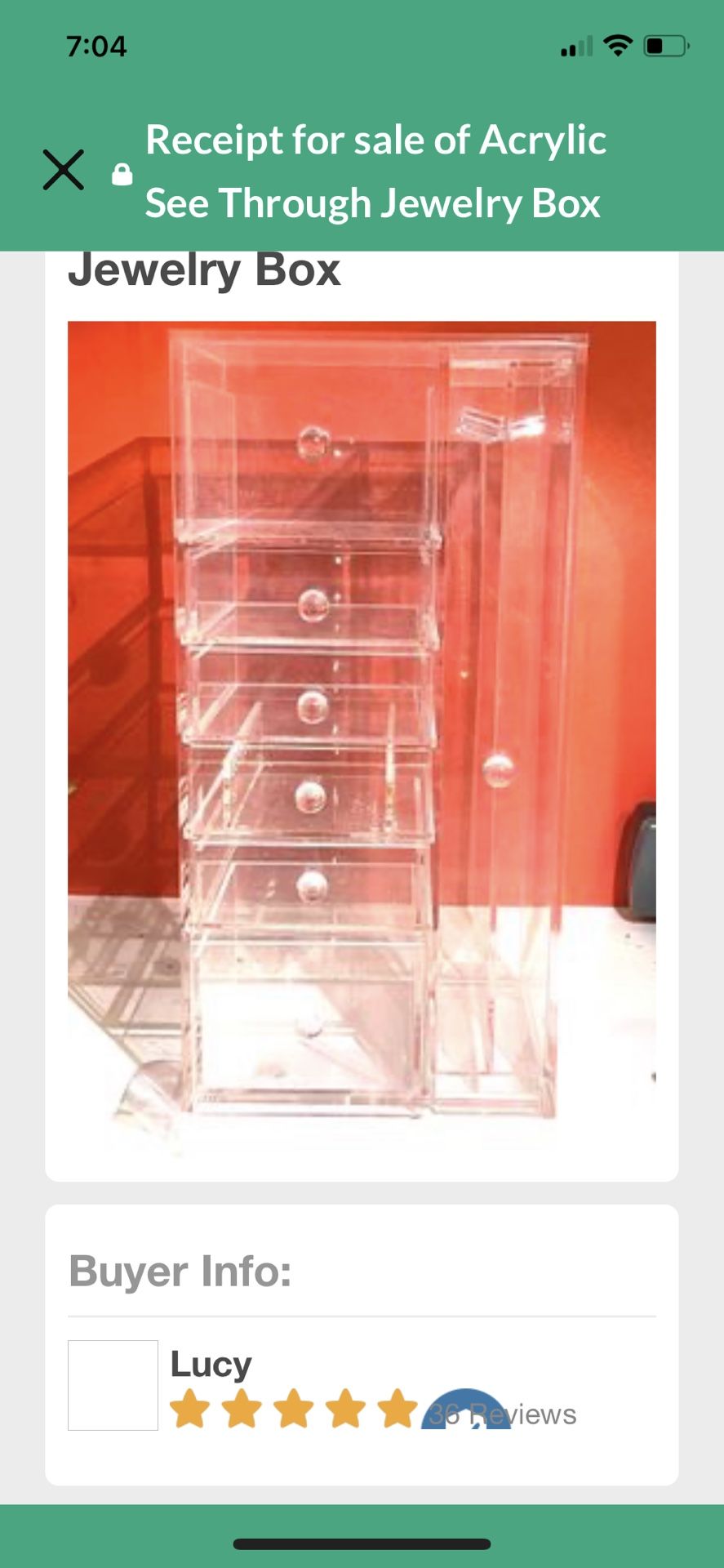 Terrific Acrylic Jewelry Box