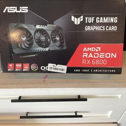 ASUS Amd RADEON 6800 Tuf Gaming graphics card