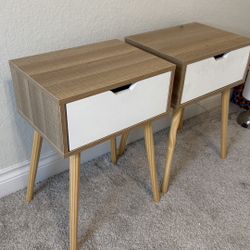 2 Side Tables Each 25$