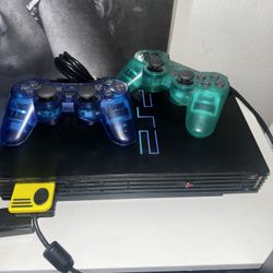 PS2 Bundle Controllers And One Game