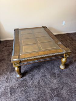 Free  wood coffee table