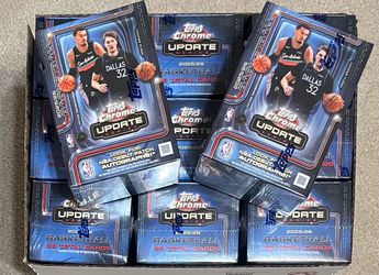 2025/26 Topps Chrome Update basketball blasters