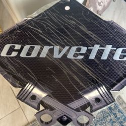 Corvette Dealer Wall Plaque - Still Wrapped
