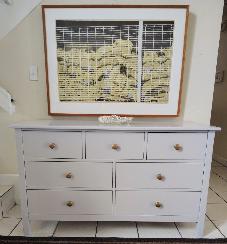POTTERY BARN SOLID WOOD DRESSER DELIVERY AVAILABLE