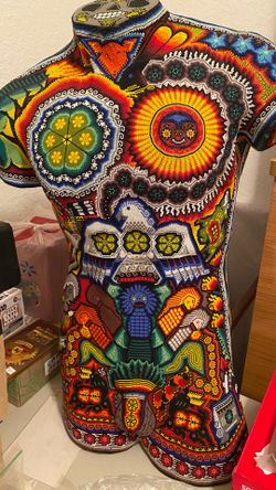 $3,250.00 MEXICO HOUCHL BEED SCULPTURE