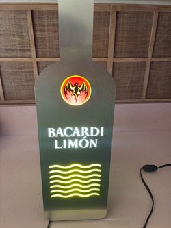 Bacardi Bar Light Like New