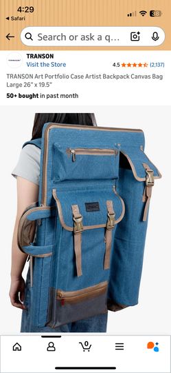 Art Portfolio Case Artist backpack - Large