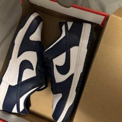 Nike Dunk Low Retro( Navy Blue) Size 10