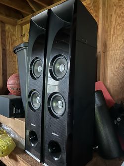 Samsung sound towers