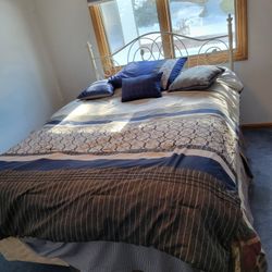 2 Bureaus, 1Dresser,  1 Amouir,   2 Nightstands  And 2 Bedframes