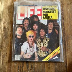 LIFE MAGAZINE.   We are the World Issue