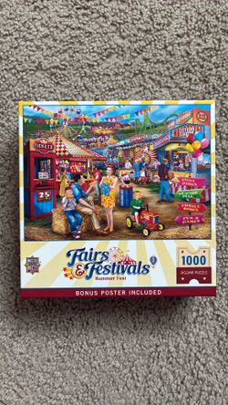 Master Pieces jigsaw puzzle SUMMER FEST no missing pieces