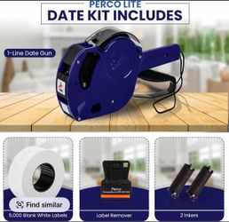 Perco Lite 1 Line Dater Gun Kit