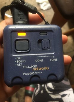 Fluke networks pro3000 toner