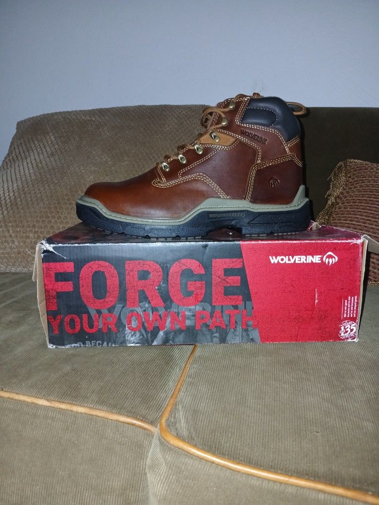 Size twelve wolverine Work boots