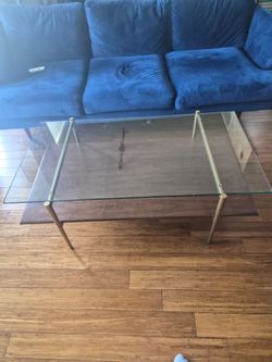 Glass coffee table-200 OBO