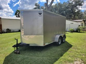 7x12 enclosed trailer