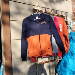 Used Jackets Astros, Adidas, Champion, Pink  SIZE Small