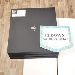 Sony Playstation PS4 Pro Gaming Console - Pay $1 DOWN AVAILABLE - NO CREDIT NEEDED