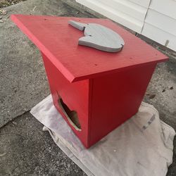 Hand Made Outdoor Cat Hangout 