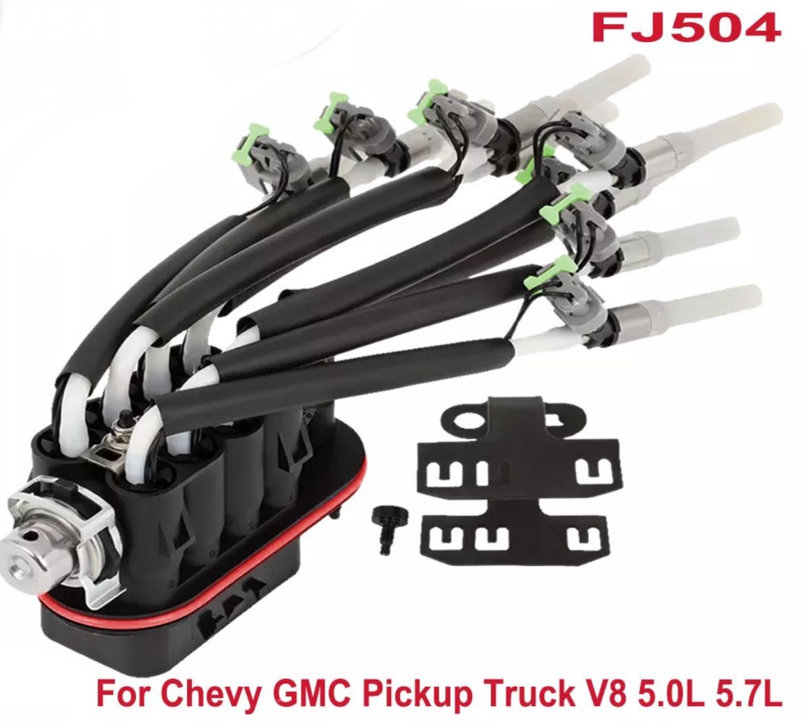 8 Port Spider Vortec Fuel Injector For Chevy GMC Pickup Truck V8 5.0L 5.7L FJ504