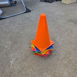 bunch of small cones
