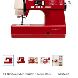 Janome sewing machine