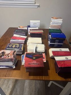 Large selection of mint and proof sets