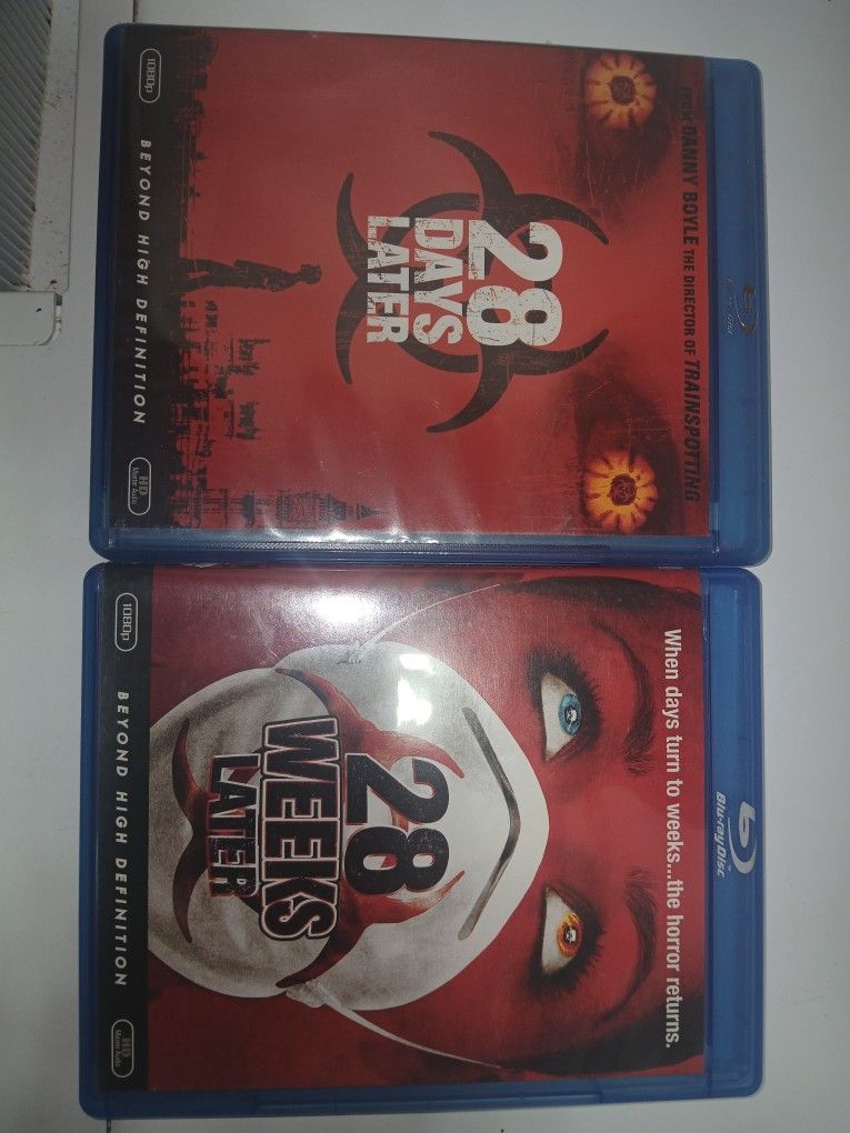28 Days Later/28 Weeks Later Bluray