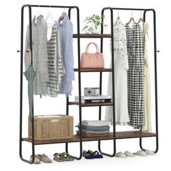 ⭐ 17 Stories Dannyelle Clothes Rack – Like New ⭐