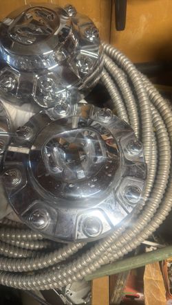 Hub covers for dodge truck 8lugs 3of them