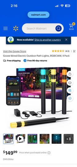 Govee pathway lights(2 sets)