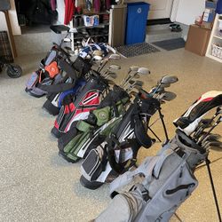 Kid / Junior Golf Sets (Bag + Clubs + Balls)