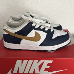 Nike Dunk Low Midnight Navy Wheat (GS)