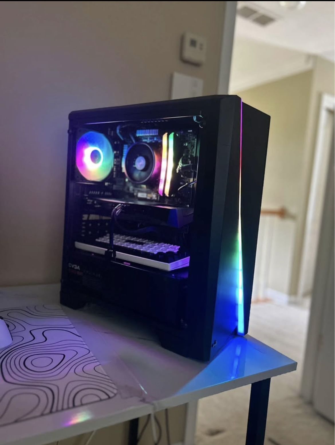 "Used Gaming PC for Sale - Good Condition, Minor Damage"
