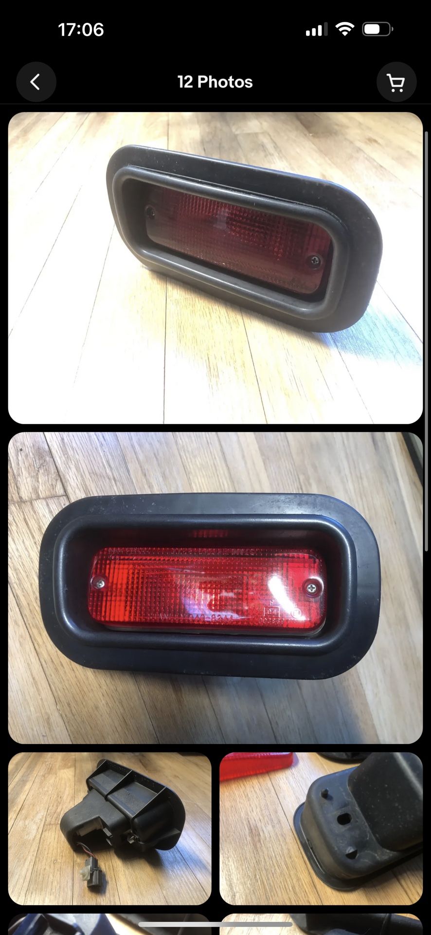 JDM DC2 DB8 ITR Type R REAR FOG LIGHT (OEM HONDA STANLEY)