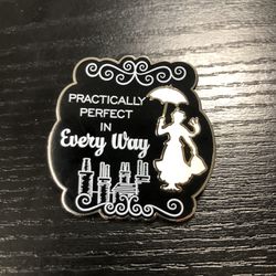 Mary Poppins Practically Perfect in Every Way Disney Pin