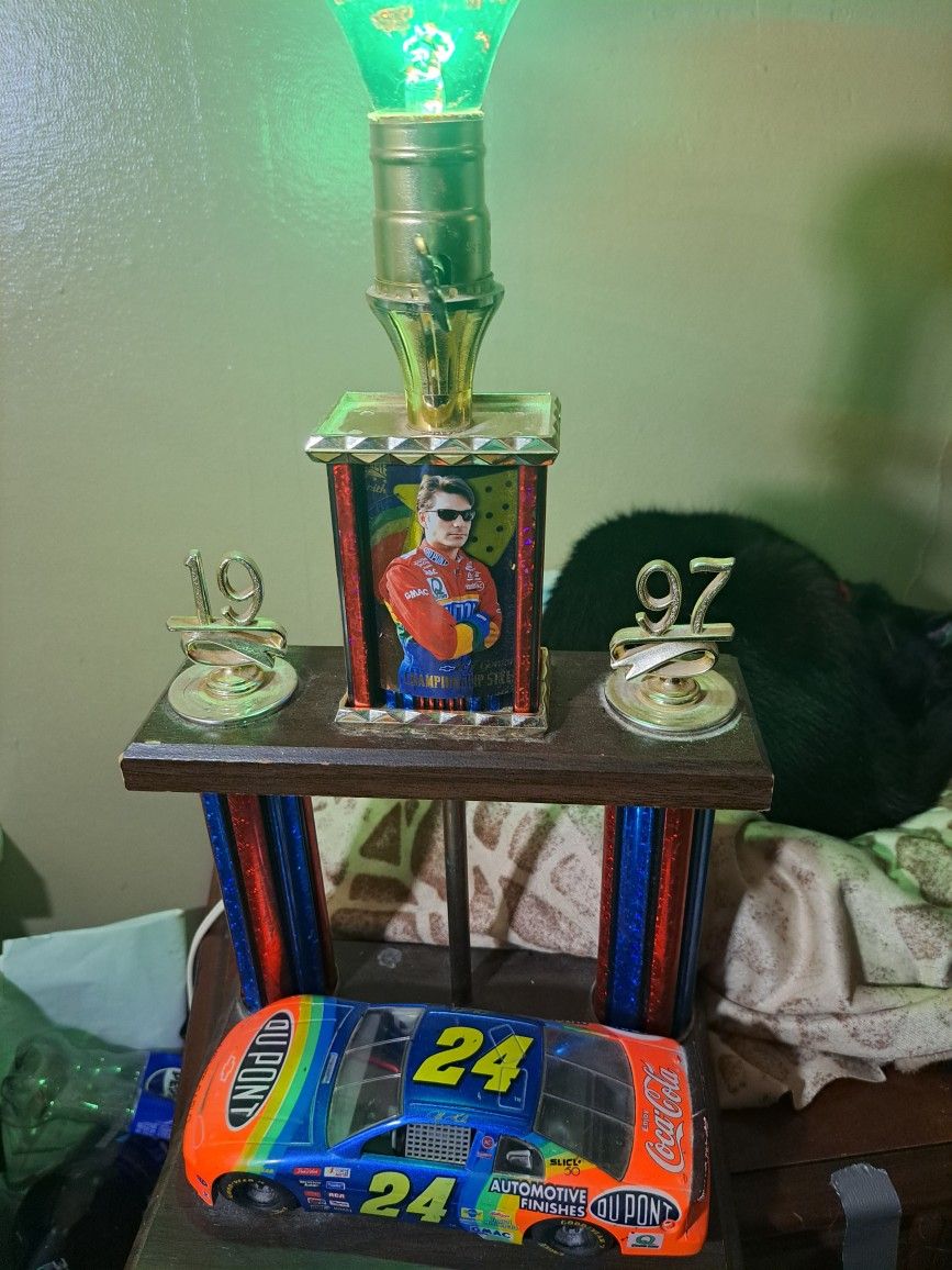 Jeff Gordon Lamp