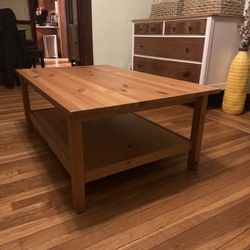Birch wood Coffee Table 