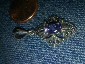 Sterling silver charm.new