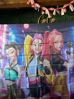 Kpop backdrop