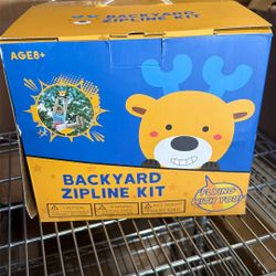kids backyard zip line