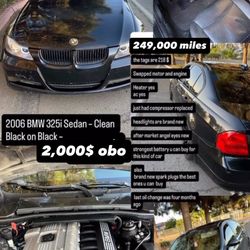 Bmw 325i OBO (pink Slip)