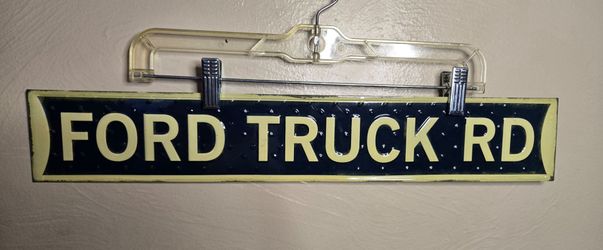 Ford Truck Road Man Cave Garage Sign