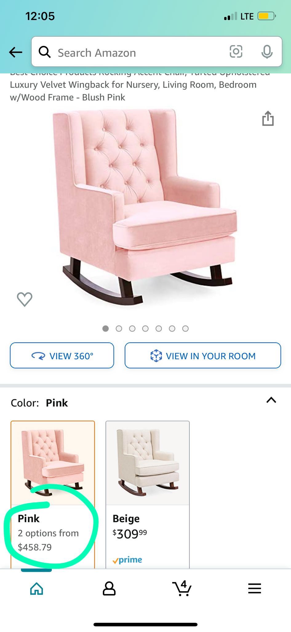 Nursery Chair