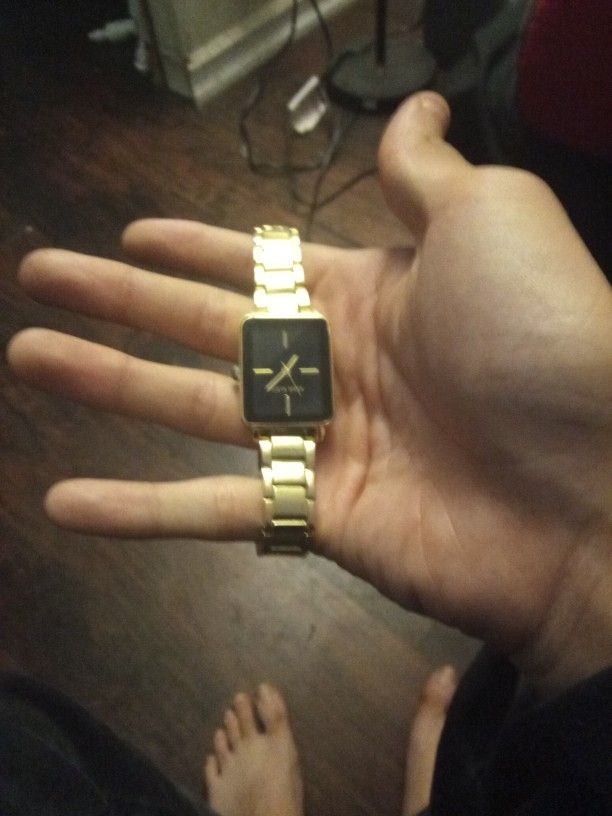 10k Gold Anne Klein Watch