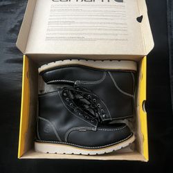 Carhartt 6” Waterproof Moc Toe Wedge Boots (Black)